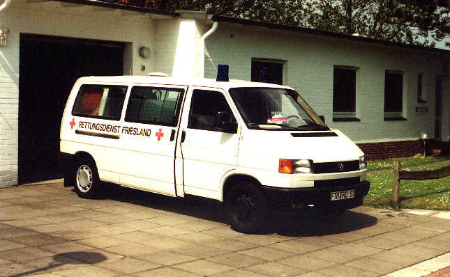 Rettungsdienst Friesland - VW T 4