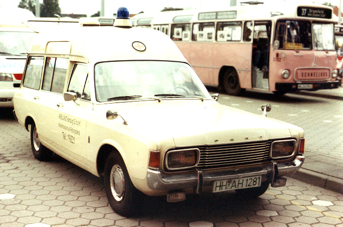 Ambulanz Hamburg GmbH - KTW Ford Taunus
